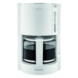 Krups F30901 ProAroma | Kaffeemaschine | 1050 Watt | Präzise Temperaturkontrolle | Schwenkfilter | 1.25 Liter Fassungsvermögen | 10 Tassen | Weiss