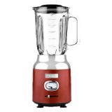 Westinghouse WKBE221 | Standmixer | 1,5 Liter Mixbehälter | 600 Watt Motor | 3 Geschwindigkeitsstufen | 6-flügliges Spezialmesser | Rutschfeste Füße | Rot
