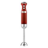 Westinghouse WKHB270 | Stabmixer | 4 Geschwindigkeitsstufen + Turbofunktion | Hochwertiges 2-Flügel-Messer | 500-600 Watt | Retro-Design | Rot