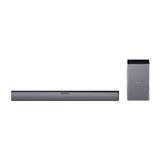 Sharp HT-SBW182 | Soundbar | 160 Watt | Kabelloser Subwoofer | Bluetooth | Equalizer | Wandhalterung | 2.1 System | Schwarz