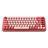 Logitech POP Keys | Tastatur | Das Erlebnis einer mechanischen Tastatur | FN-Kurzbefehle | Mit drei Geräten auf einmal verbinden | Kompakt und komfortabel | Koralle