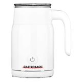 Gastroback Latte Magic | 500 Watt Leistung | Schwebende Milchschaumspirale durch magnetisches Antriebssystem | Automatische Abschaltung | Weiss