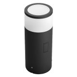 Philips Hue White and Color ambiance Calla Outdoor Sockelleuchte Schwarz | Intelligente Sockel-/Pfostenbeleuchtung | LED | 2000k | IP65 | 