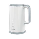 Tefal KO 6931 Wasserkocher weiß | 1,5 Liter | 5 Temperatureinstellungen | Doppelwandige Konstruktion | Display | Herausnehmbarer Kalkfilter | Warmhaltefunktion