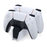 Sony DualSense-Ladestation Weiß | Für bis zu zwei Controller | einfaches Click-in-Design