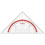 HELIT Geo-Dreieck Linear 16cm Maped Geo-Flex flexibel unzerbrechlich