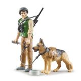 Bruder 62660 bworld Förster mit Hund und Ausrüstung