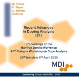Recent Advances in Doping Analysis (31) - CD-Rom