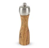 Peugeot Fidji Salzmühle Olivenholz Edelstahl 20cm