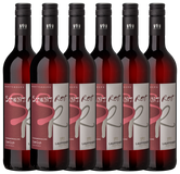Lauffener "Schwarz/Rot" Schwarzriesling QbA lieblich 0,75l - 6er Karton