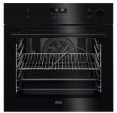 AEG 7000 SteamCrisp® / Backofen mit Dampfunterstützung / Pyrolytische Selbstreinigung / Schwarz B57PV2361B