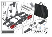 BMW Abgashitzeschutz für Fahrradheckträger Pro 2.0 X3 G01 X4 G02 X5 X6 X7