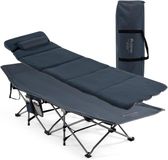 Feldbett Klappbar, Campingbett mit Matratze