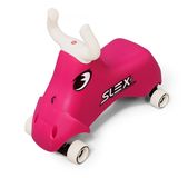 SLEX RodeoBull Kinder Rutschauto bis 35kg pink