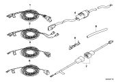 BMW Rep.-Kabel Beifahrerairbag/Steuergerät 61129154123 - Bildposi