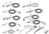 BMW Rep.-Kabel Sensor B-Säule/Steuergerät 61129130175 - Bildposit