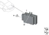 BMW Steuergerät für Kraftstoffpumpe F30 F90 F91 F92 F93 F95 F96 F