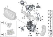 BMW Abstützung Abgasturbolader 11658570246 - Bildposition 14