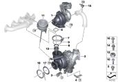 BMW Abstützung Abgasturbolader 11658518738 - Bildposition 03