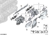 BMW Abgasturbolader mit Abgaskrümmer F80 F82 F83 F87N 11657849650