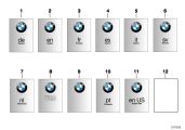 BMW Betriebsanleitung 01408559430 - Bildposition 01