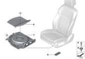 BMW Zentralbass rechts 65135A2FE38 - Bildposition 01