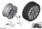 BMW Alufelge W-Speiche 731 ferricgrey 9J ET41 8er G14/G15/G16