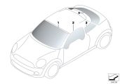 BMW Frontscheibe grün Regensensor 51312759007 - Bildposition 01