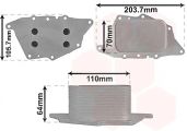 Van wezel Ölkühler, Motoröl Bmw: X1, 2, 1 Mini: Mini 06013700