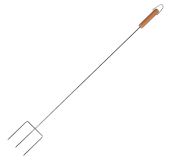 Marshmallow Spieß Grillspieß Dreizack mit Holzgriff 81cm