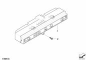BMW Schaltzentrum Mittelkonsole 61316948769 - Bildposition 01