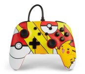 Nintendo Switch Pokemon Enhanced Wired Controller - Pikachu Pop Art