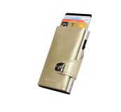 Tru Virtu Click & Slide Wallet *Premium Edition* Saffiano Whitegold