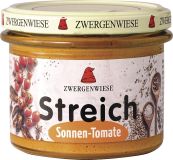 Zwergenwiese Sonnen-Tomate Streich, 180 gr Glas