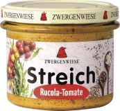 Zwergenwiese Rucola-Tomate Streich, 180 gr Glas