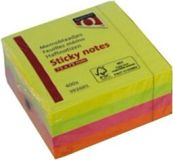 Quantore Haftnotizen 76 x 76 mm Neon (400 Blatt)