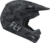 Fly Racing Kinetic S.E. Tactic Motocross Helm, schwarz, Größe M, schwarz, Größe M