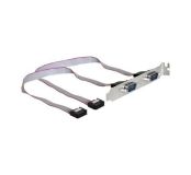 Slotblech 2x Seriell intern > 2x Seriell extern, Kabel