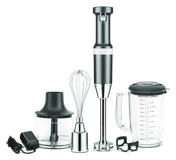 Stabmixer-Set 5KHBBV83EMS Medaillon Silber