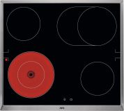 AEG 3000 Radiant Hob / Herdgebundenes Glaskeramikkochfeld / 60 cm HE604062XB