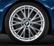 BMW Alufelge V-Speiche 342 8J x 18 ET 34 Spacegrau Vorderachse -