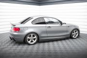 Seitenschweller Ansatz (Paar) passend für BMW 1er M-Paket E82 schwarz Hochglanz