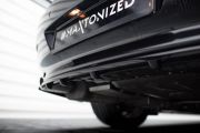 Diffusor Heckansatz passend für BMW 6er Coupe / Cabrio E63 / E64 schwarz Hochglanz