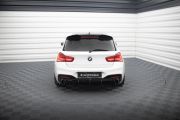 Heckansatz Diffusor V.3 passend für BMW 1er M-Paket F20 FL (Doppelauspuff li.) schwarz Hochglanz