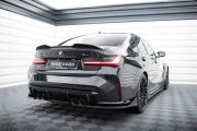 Diffusor Flaps V.3 passend für BMW M3 Limousine / Touring G80 / G81 schwarz Hochglanz