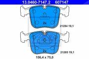 Ate Bremsbelagsatz, Scheibenbremse Bmw: 8 13.0460-7147.2