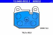 Ate Bremsbelagsatz, Scheibenbremse Bmw: M1, 3 13.0460-5032.2