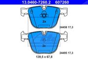 Ate Bremsbelagsatz, Scheibenbremse Bmw: X6, X5 13.0460-7260.2