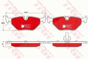 Trw Bremsbelagsatz, Scheibenbremse Alpina: Roadster Bmw: Z4, Z1, 3 Mg: MG GDB1344DTE