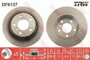 Trw Bremsscheibe Bmw: 2, 1 DF6137